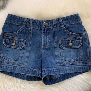Old Navy Utility Pocket Denim Jean Shorts